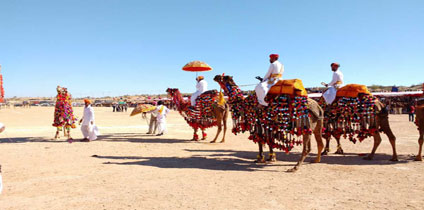 Camel safari In Rajasthan tour and travel guide
