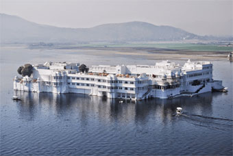 city of Lakes of Udaipur in splendors of Rajasthan