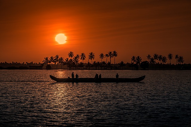 Kerala - Sunset
