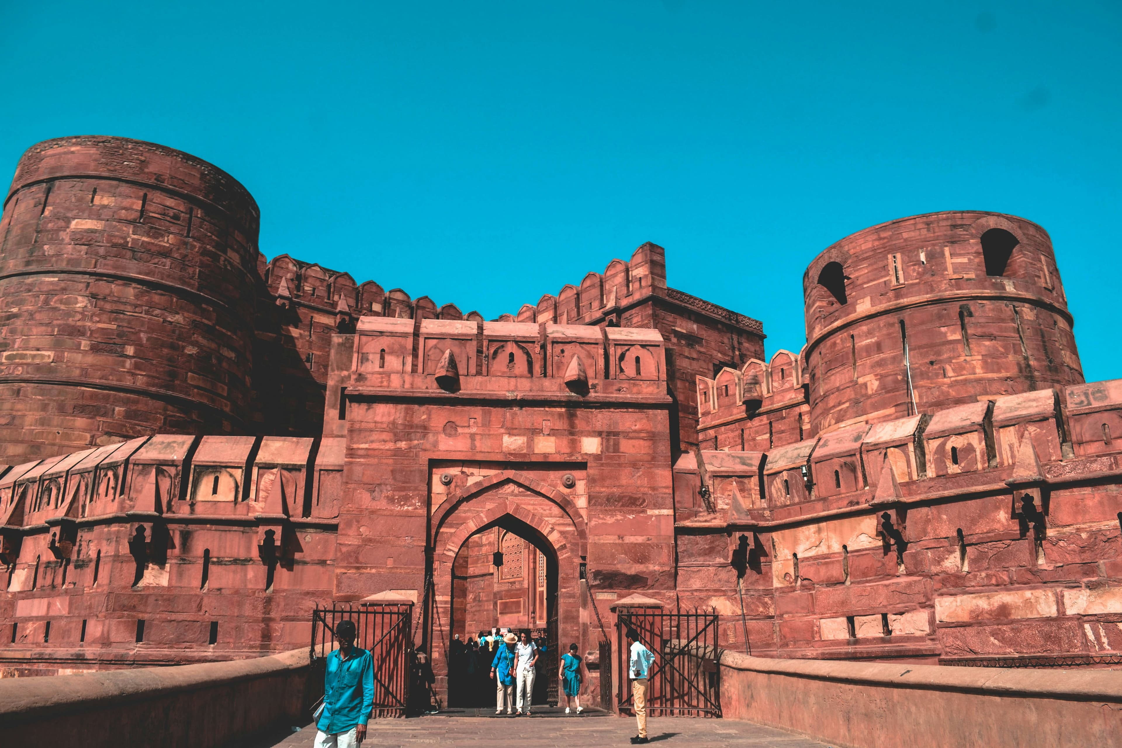 Historic Agra Fort in Agra, India