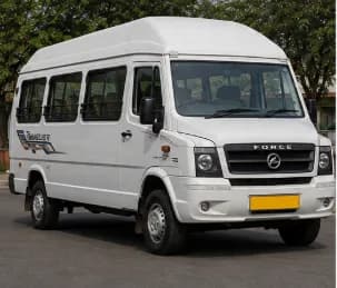 Tempo Traveller minibus for group rental