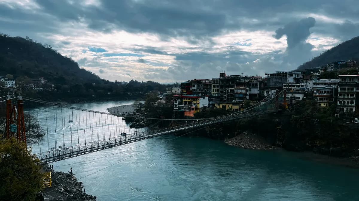 Rishikesh, the Yoga Capital of the World, on the Ganges