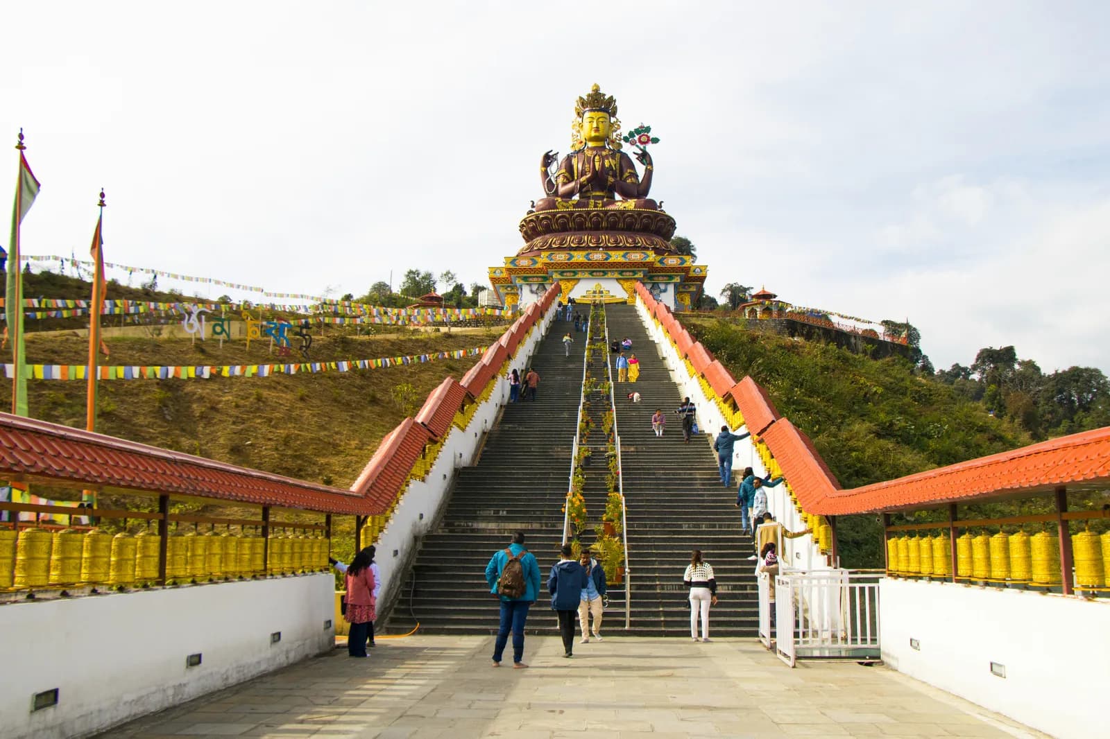 The Samdruptse statue of Guru Padmasambhava, Namchi, Sikkim
