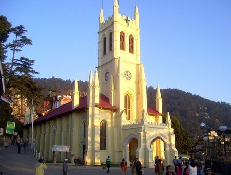 Christ Church in shimla